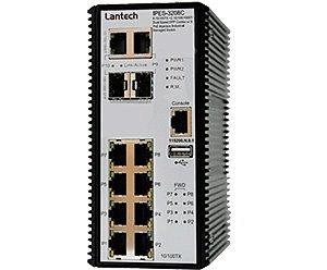 Ethernet-коммутатор IPES-3208C для IP-системы видеонаблюдения  |
